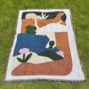 Customized Spot Camping Style Blanket Moisture-Proof Picnic Mat Jacquard Tapestry Ins Style Sofa Towel Thread Blanket Universal Sofa Blanket