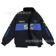 F1 Racing Suit Embroidered Jacket European and American Style Motorcycle Riding Jacket Casual Fashion Cotton Jacket Street Jacket Custom-Made