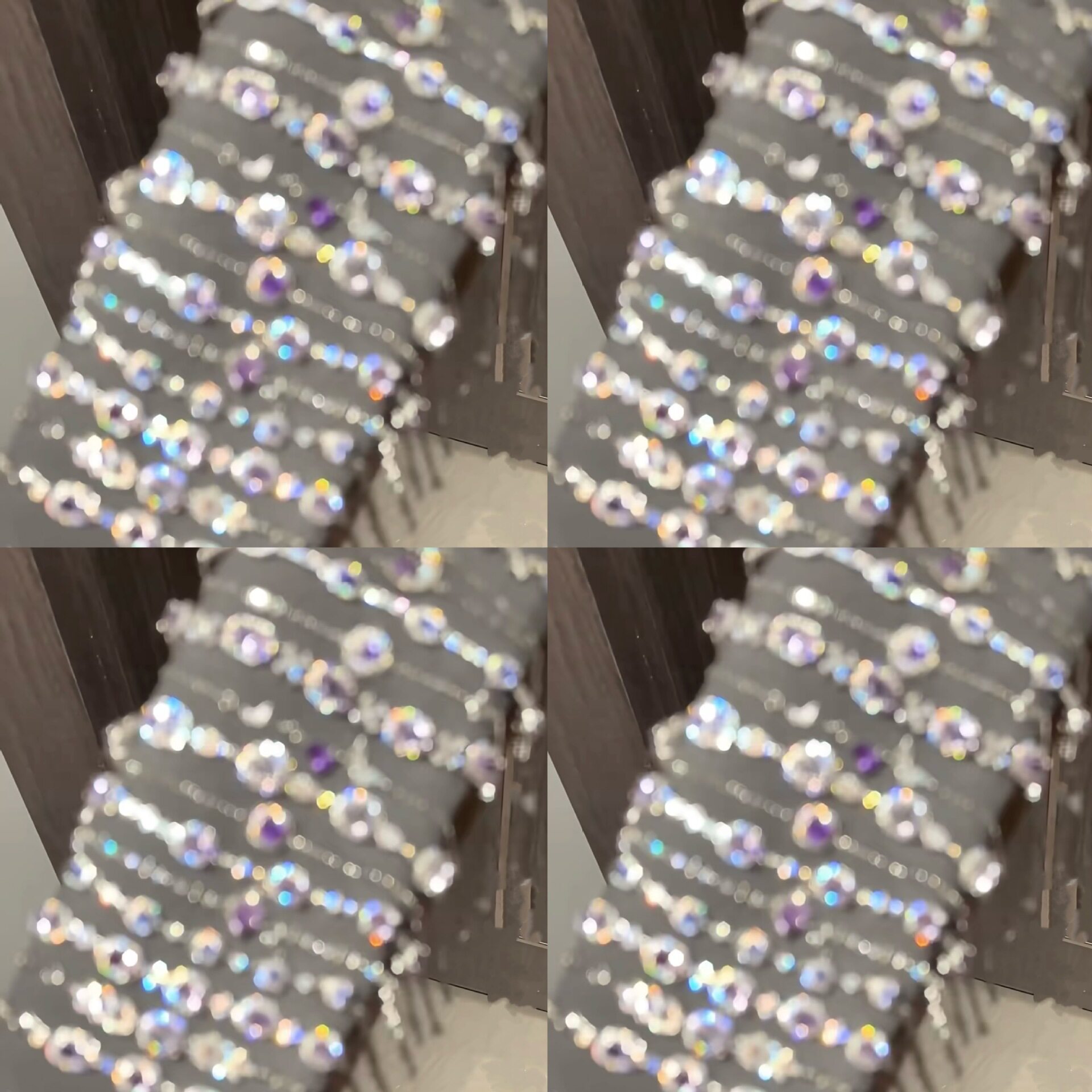 High-grade Light Luxury Zircon Four-petal Flower Bracelet Women's Fashion All-match Cross-border Qixi Festival Jewelry Yiwu Accessories
