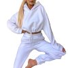 9691 # 2025 Autumn and Winter Hot Sale Amazon Ebay New Fashion Long-Sleeved Sports and Leisure Suit Two-Piece Set for Women