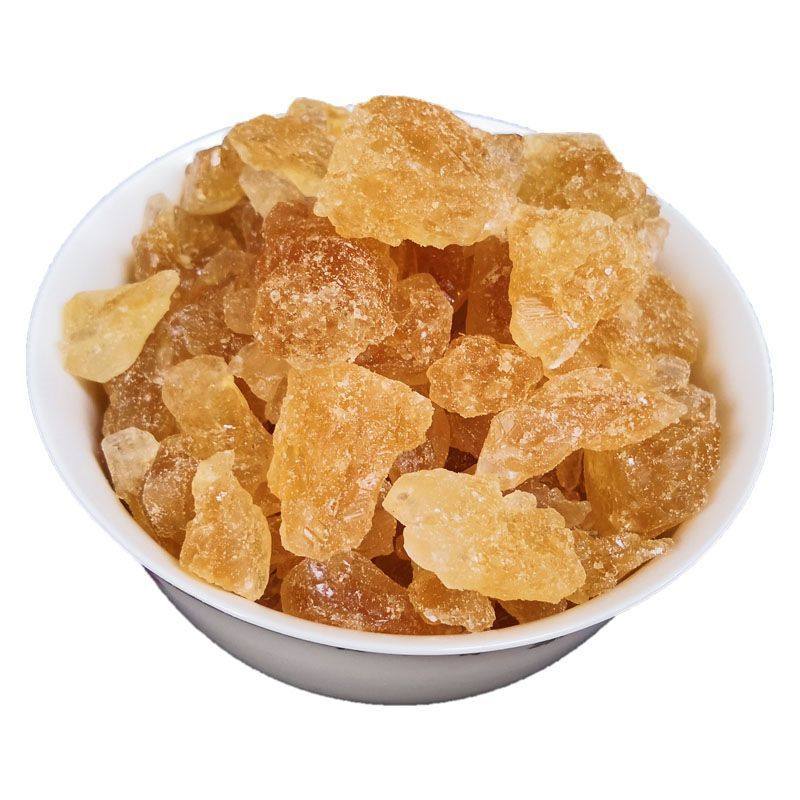 Yunnan Authentic Yellow Rock Sugar 2.5-5kg Old Rock Sugar Polycrystalline Soil Rock Sugar Handmade No Additives Household Wholesale Bulk Bag