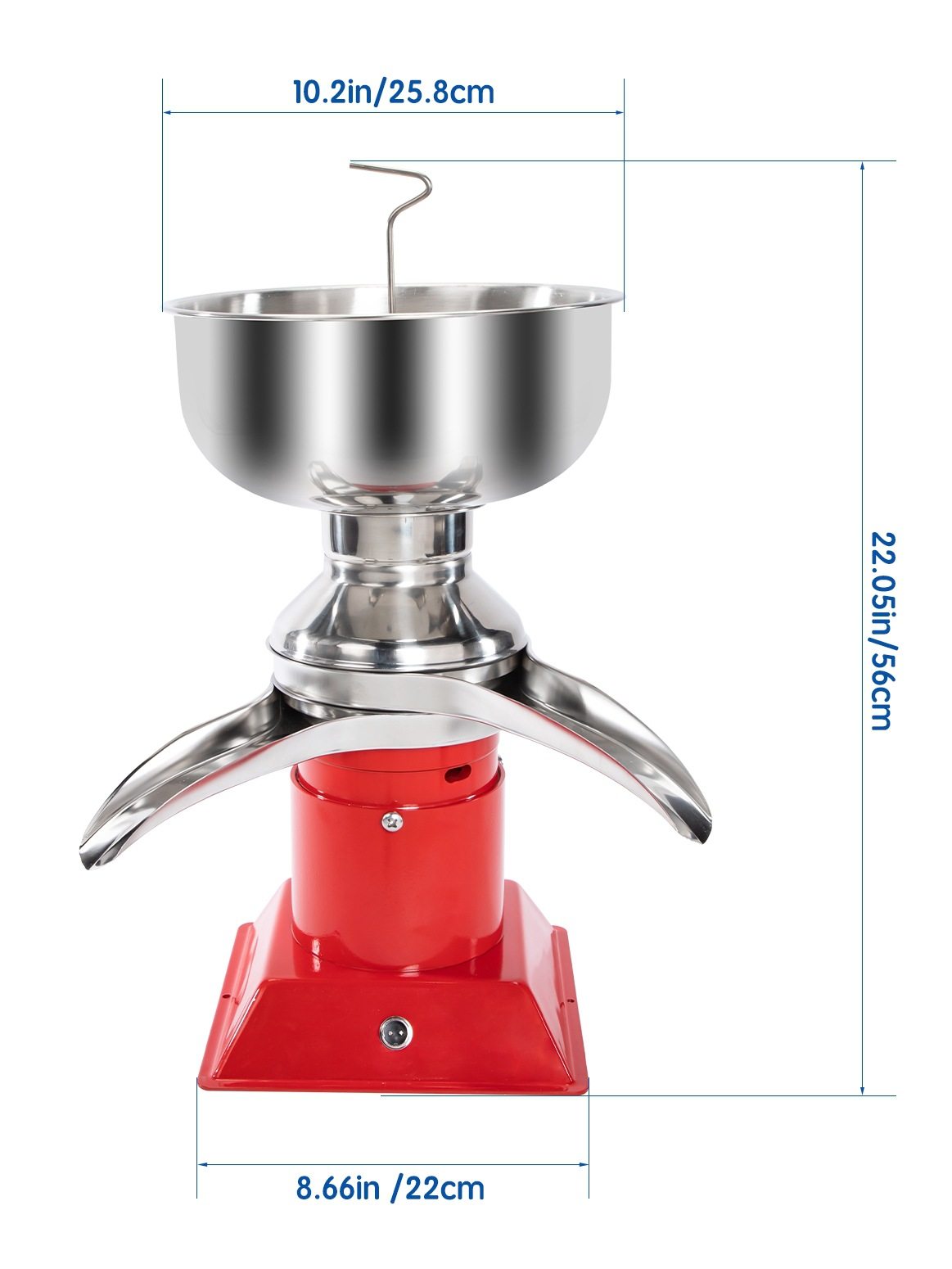 50 Liter Cream Separator Electric Milk Separator Skimming Machine 100L Milk Separator