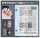 Чистая знаменитость в прямом эфире транслирует новый год лошади nail art transfer стальная пластина пони фейерверк шаблон для печати ногтей nail art tool mini 6