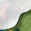 Bedroom Faux Cashmere Carpet, Moss Tufted Flocking Bedside Rug, Children's Room Cooling Mat, Foreign Trade Supply Bay Window Mat