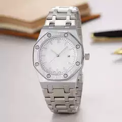 2023 New European Men's Business Casual Stainless Steel Six-pin Calendar Men's AP Quartz Watch Hot Selling Watch