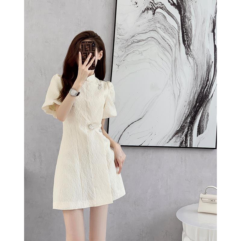 French Chic Elegant Dress High Quality Fabric Unique Design Professional Style Spring Summer Collection Wholesale