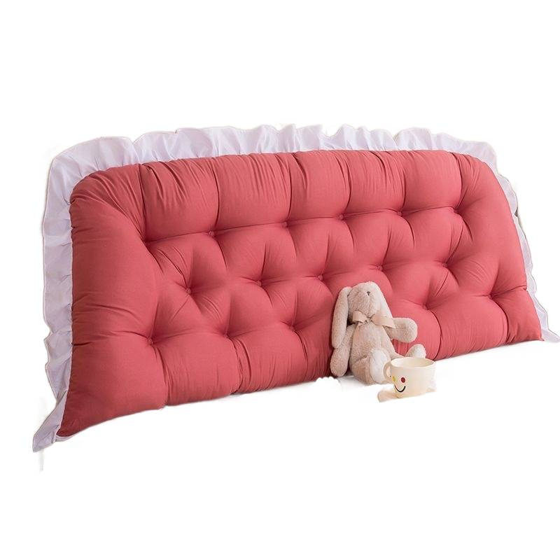 Preferred! Bedside Pillow Cushion Soft Bag Pillow Tatami Sofa Backrest Princess Girls Dormitory Reading Waist Cushion