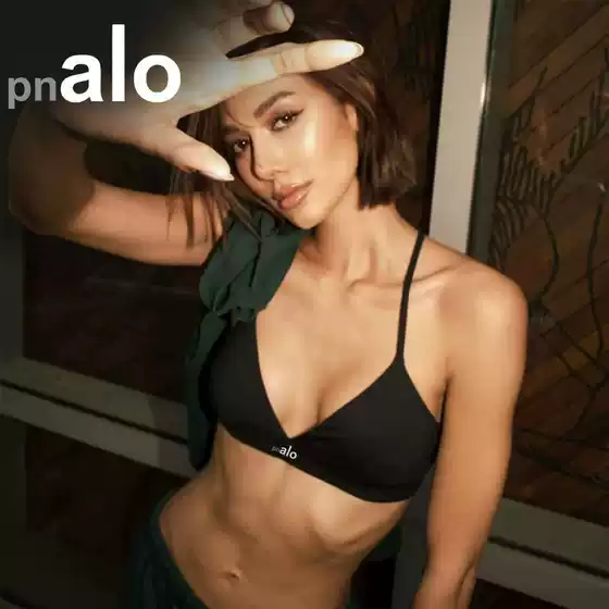Al North American Cross-Border Spring and Summer New Fashion V-Neck Strapless Beauty Back Triangle Pilates Sports Bra Fitness Bra