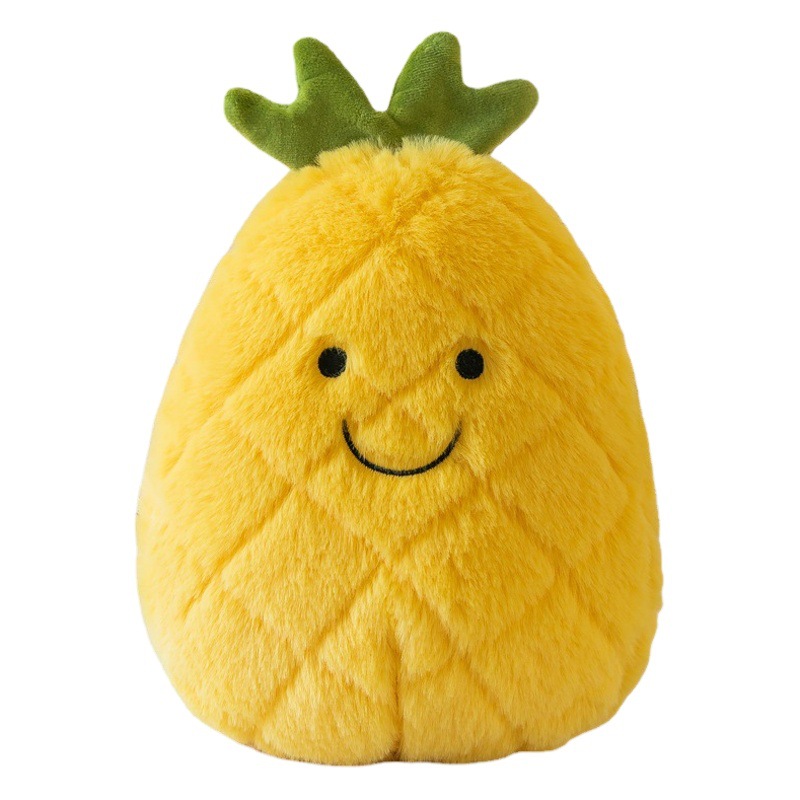 New simulation fruit plush toy cute doll watermelon avocado eight inch throwing gift claw machine doll