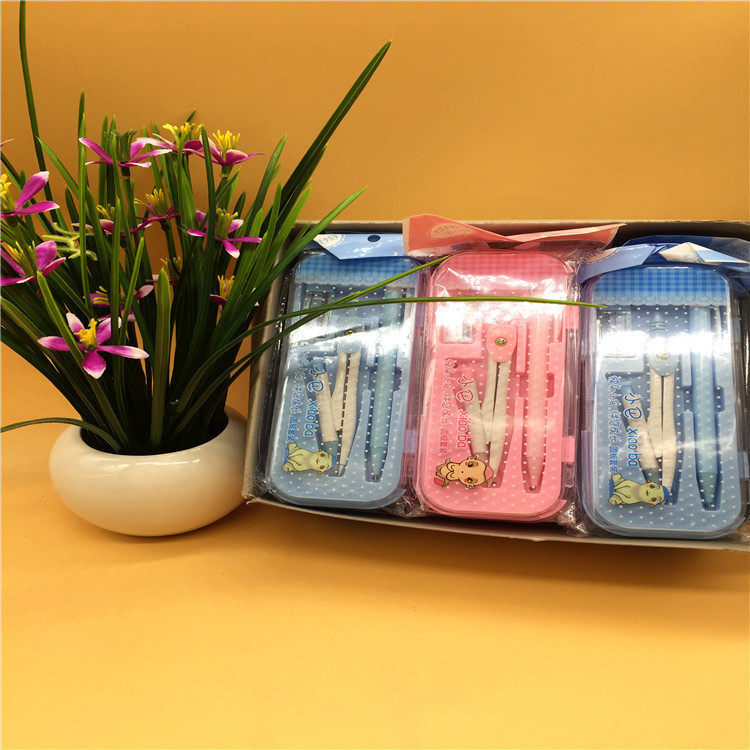 Student-specific compasses ruler 8 suit primary school prizes gifts school supplies stationery supplies wholesale