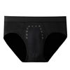 Men's briefs men's cotton breathable Men's mid-waist shorts cotton crotch briefs loose 801