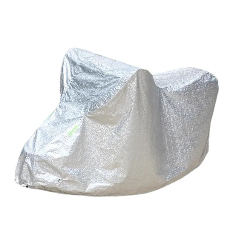 Electric Vehicle Rain Cover, Motorcycle Cover, Sandproof, Rainproof, Universal Sun Protection, Dustproof, Thickened Battery Vehicle Cover