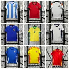 2425 Brazil Germany France Japan Argentina Portugal Thai Version National Team Jersey Soccer Jersey