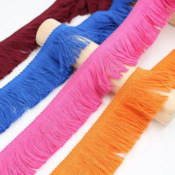 Clothing accessories cotton thread row beard lace tassel lace 5cm perennial spot style can come to the pattern
