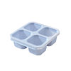 Wheat Lunch Box Transparent Snack Dried Fruit Box Household Sealed Box with Lid Plastic Fruit Refrigerator Preservation Box