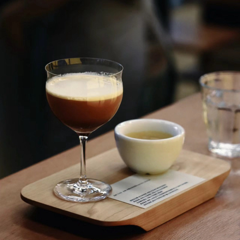 Classical Ins Japanese-style Kimura High-foot Cocktail Cup Fragrant Cup Bar Special Bubble Cup Drink Cup