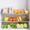 PET Transparent Refrigerator Storage Box Thickeneded Household Large-capacity Refrigerator Fruit and Vegetable Storage Drawer-type Fresh Storage Box