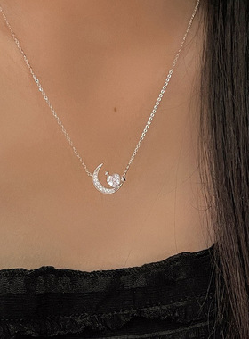 星月项链女2023年新款潮