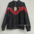 0607 black manchester united windbreaker-waterproof