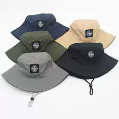 Factory in stock new quick drying drawstring fisherman hat wholesale thin basin hat women men summer outdoor waterproof fishing