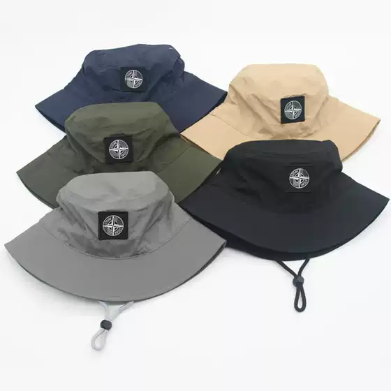 Factory in stock new quick drying drawstring fisherman hat wholesale thin basin hat women men summer outdoor waterproof fishing