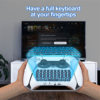 PS5 handle Bluetooth wireless keyboard PS5 Bluetooth external keyboard PS5 handle chat voice Bluetooth keyboard
