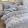 2025 New A-Grade Milk Velvet Four-Piece Bedding Set, Thickened and Warm Blanket, Bed Sheet, Duvet Cover, Bedding