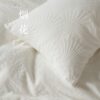 Quiet Wind Cotton Class A Non-dyed Naked Sleeping Jacquard Four-piece Set Minimalist Original Ecological Homestay Bedding Non-dyed