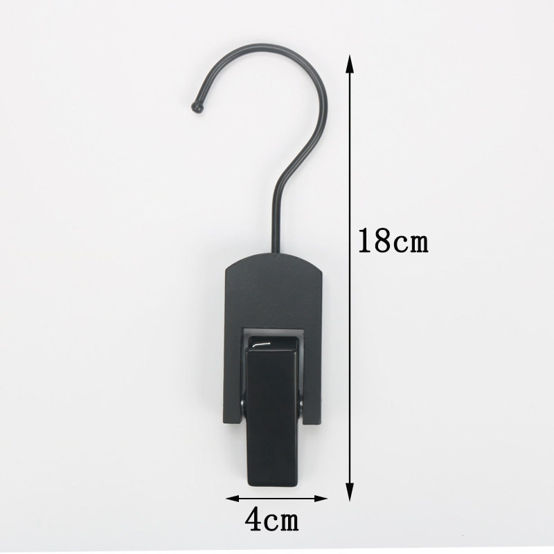 黒色の黒フックシングルクリップ