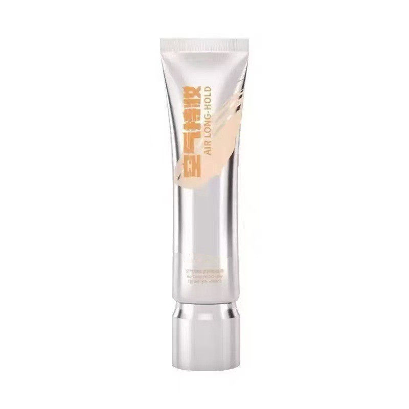 Dpdo Air-Lasting Liquid Foundation for Mixed Dry Skin, Natural Coverage, Light and Transparent Finish, No Fake Whitening, 30g
