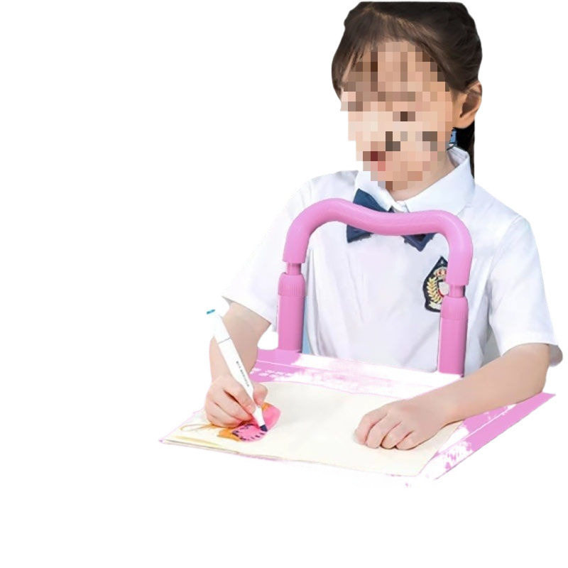 Sitting Posture Corrector for Myopia, Anti-Hunchback, Children's Anti-Bowing, Eye Protection Correction Frame for Primary School Students, Writing