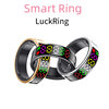 Smartring Colorful Digital Display Smart Ring Smart Touch Control Remote Control for Photos and Videos Page Turning Health Monitoring