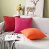 Big Corn Factory Wholesale Corduroy Plush Velvet Home Sofa Amazon Cross-Border Pillow Cover Cushion Cover