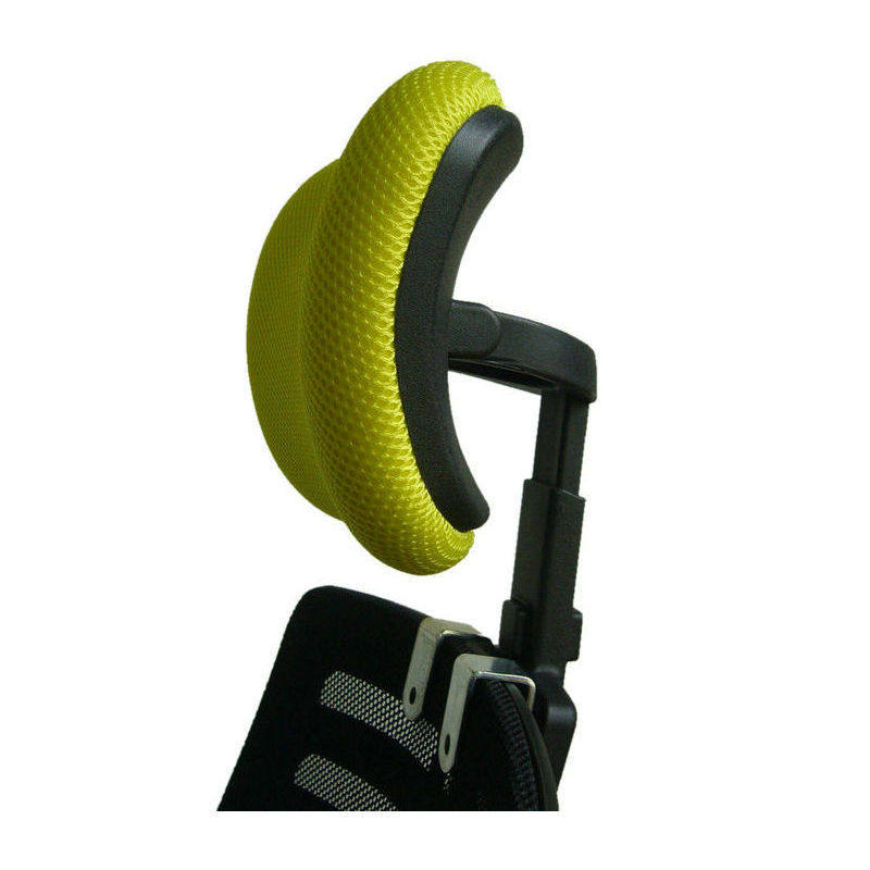 Office Computer Chair Headrest, No-Drill Installation, Simple Height-Adjustable Chair Back Neck Support Booster Ginger Tea