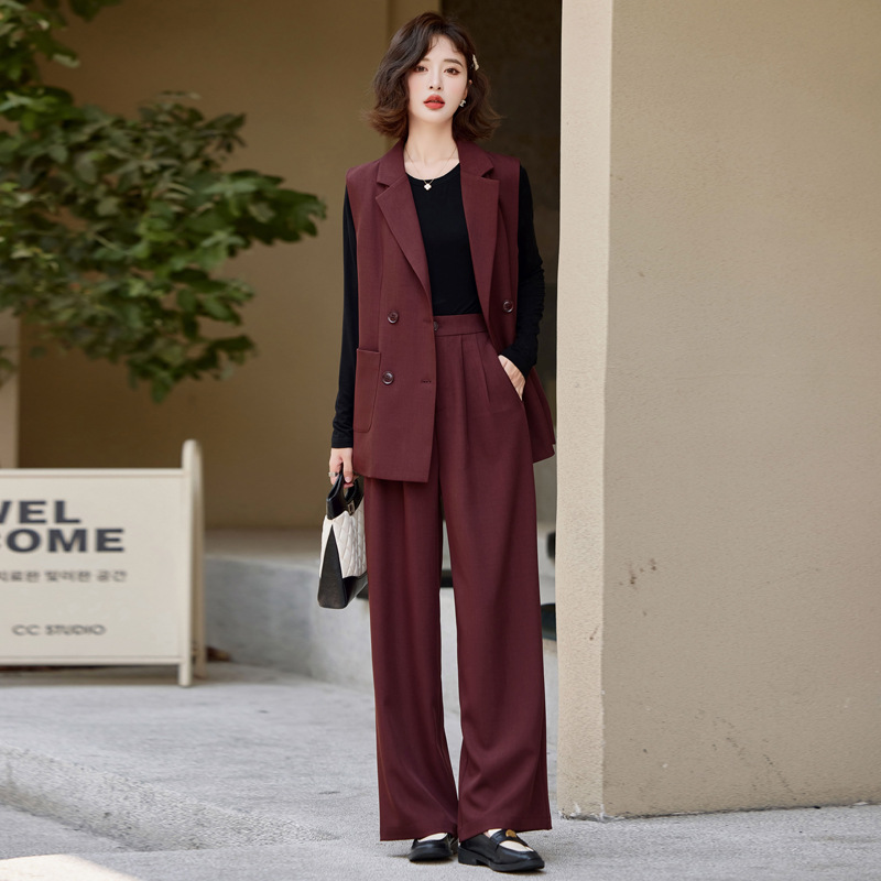 (Mới) Mã L3565 Giá 2310K: Áo Vest Nữ Wotdyi Vest Cả Bộ 3 Món Hàng Mùa Xuân Thu Đông Thời Trang Nữ Đồ Công Sở Chất Liệu G05 Sản Phẩm Mới, (Miễn Phí Vận Chuyển Toàn Quốc).