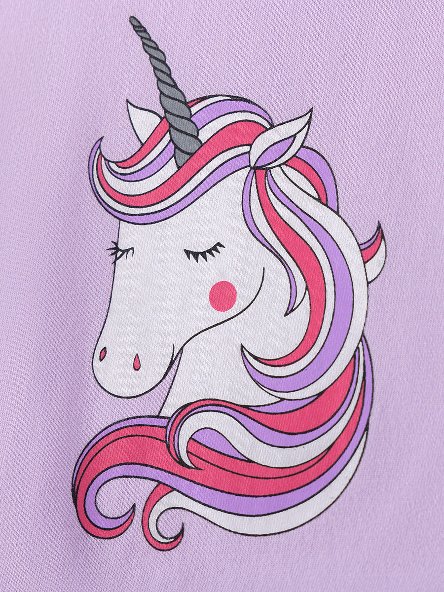 Summer Short-sleeve Girls' Dress, Cute Cartoon Tulle Kids' Dress, [Style] Princess Dress