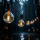 Наружная светодиодная солнечная лампа G40 light string atmosphere light для кемпинга, украшения двора, водонепроницаемый кемпинг, ретро декоративный свет mini 3