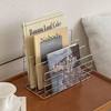 Desktop Iron Storage Rack Ins Style Simple Desk Dormitory Organizer Book Stand Desk Multi-Functional Storage Rack