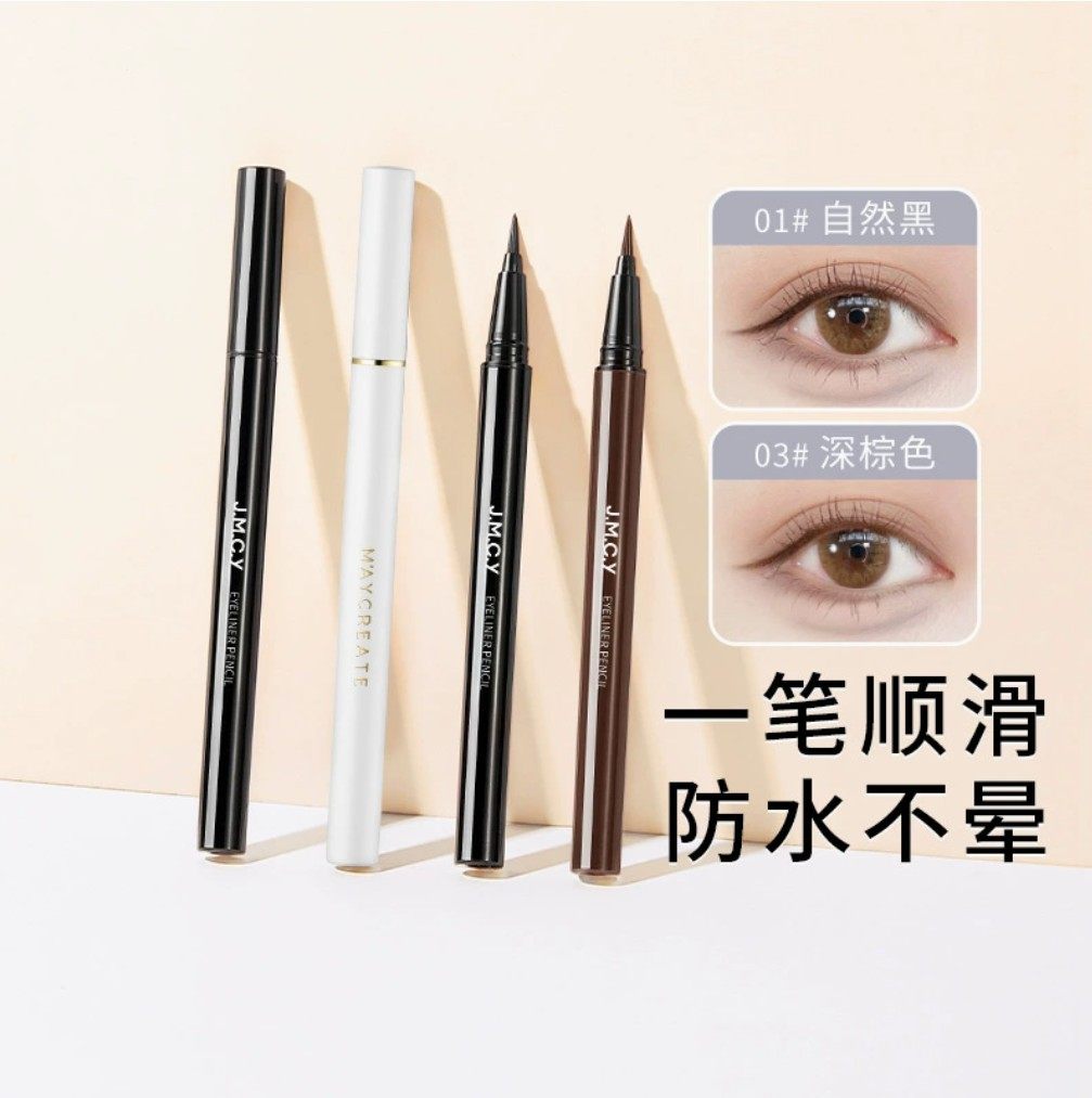Jianmei chuangyan new eyeliner brand makeup quick-drying waterproof long-lasting cosmetics factory wholesale WeChat direct sales