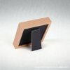Chinese-Style Wooden Small Photo Frame Square 4inch Square 6inch Mini Square Photo Frame Display Calligraphy Work Desktop Ornament