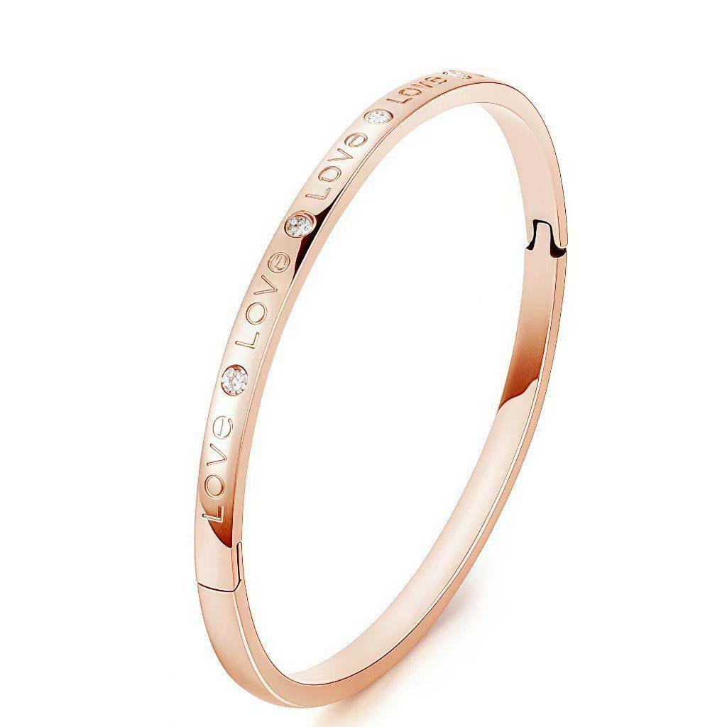 钛钢手镯女生高级感小众满天星不掉色镶钻精致排钻ins风满钻手环