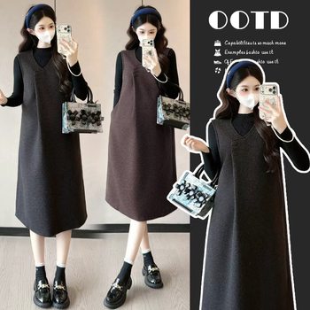 2025 New Winter Product, Light, Warm, Slim and Versatile Woolen Vest Dress Suit, Black, Gray and Brown