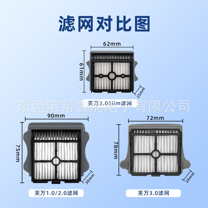 Suitable for Timco Roller Brush Floor Scrubber 3.0 Fuwan Generation 1.0/2.0Led/Slim Accessories Hypa Filter Sterilization