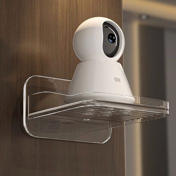 Camera storage rack punch-free wall-mounted router storage rack living room door monitoring storage bracket