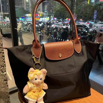 Longxiang Bag Large Capacity Nylon Cloth Waterproof Dumpling Bag Mommy Tote Bag Foldableing Bag Travel Bag Handbag Women's Bag