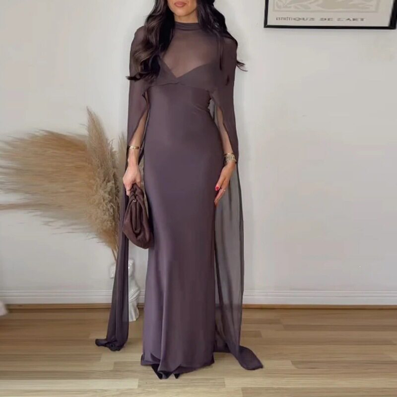Womens Summer Dress Elegant Solid Color Slim Fit French Style Perfect for Casual Outings or Parties Wholesale