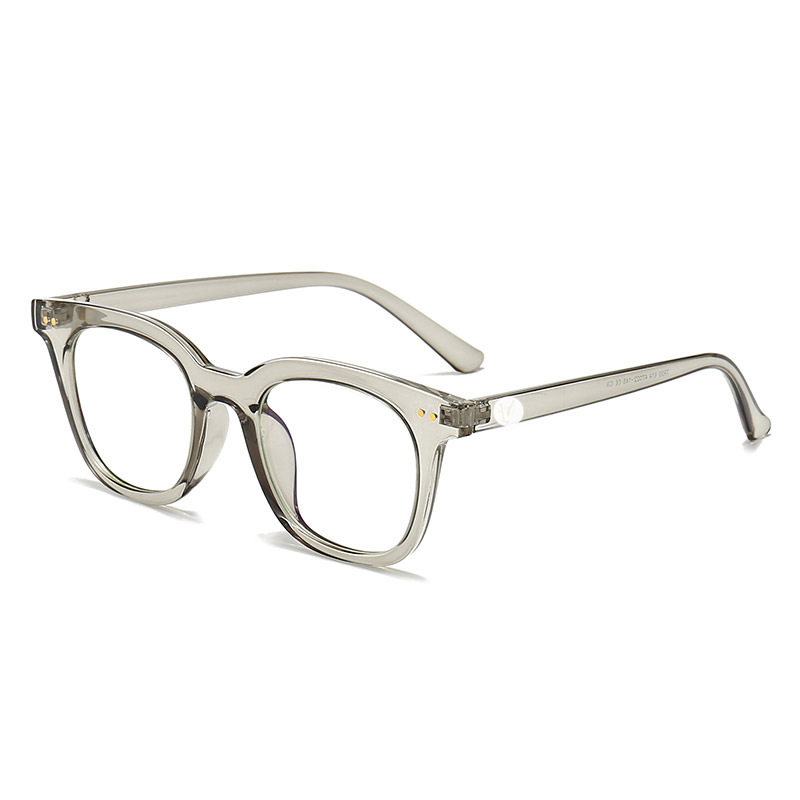 Flat Glasses Frame Decoration TR90 Ultra Light Fashion Korean Style Generous Unisex Full Frame Classic Retro Blue Light