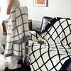 2024 New Class A Cloud Warm Velvet Imitation Sable Composite Blanket Casual Office Knitted Blanket Half Velvet Blanket Blanket