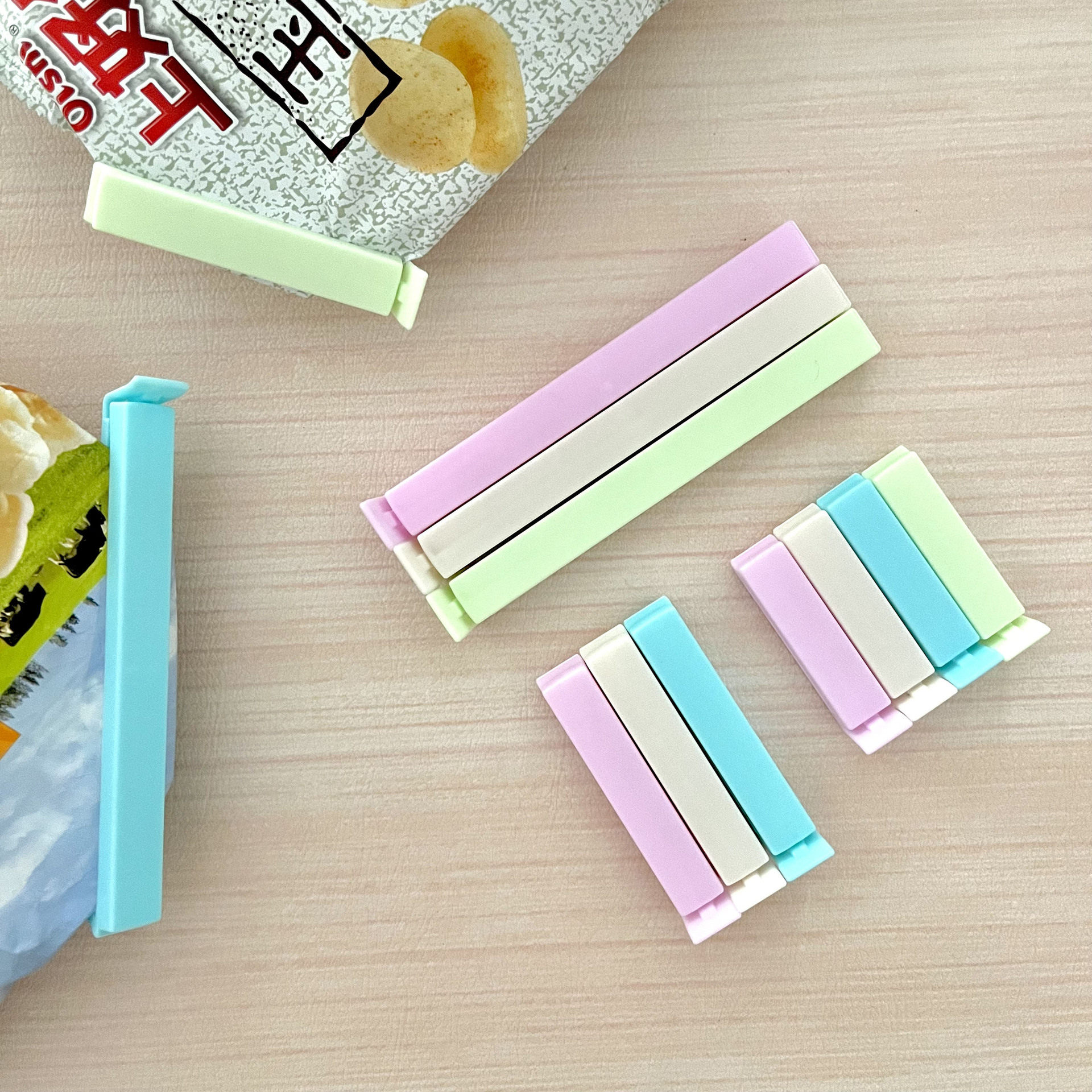 6cm, 8cm Plastic Sealing Clip, Tea Clip, Food Preservation Snack Bag, Moisture-Proof Sealing Clip, Gift Manufacturer Can Be Customized