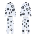 Sweatshirt suit [white]